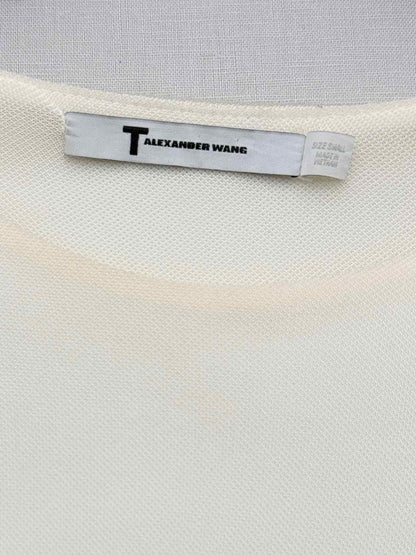 Pre-loved T ALEXANDER WANG White Size Small Short Dress at Reems Closet