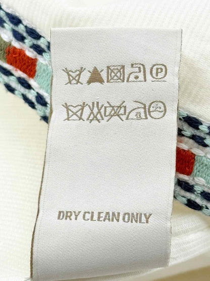 Pre - loved TALITHA Off - white Multicolor Size Small Blouse at Reems Closet