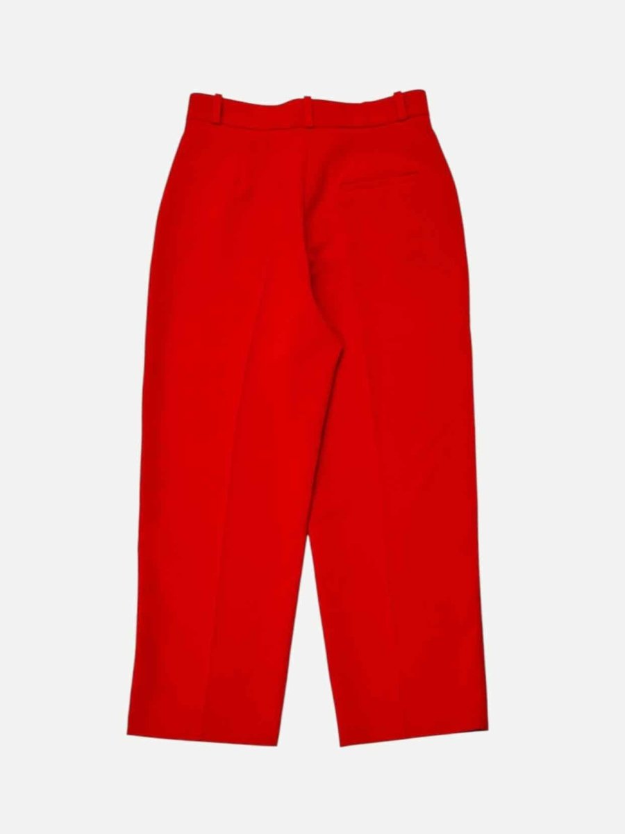 Pre - loved TARA JARMON Tailored Red Pants at Reems Closet