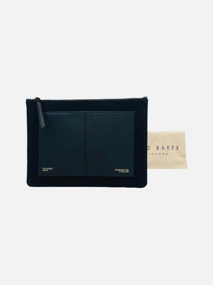 Pre - loved TED BAKER Aksina Black Pouch at Reems Closet