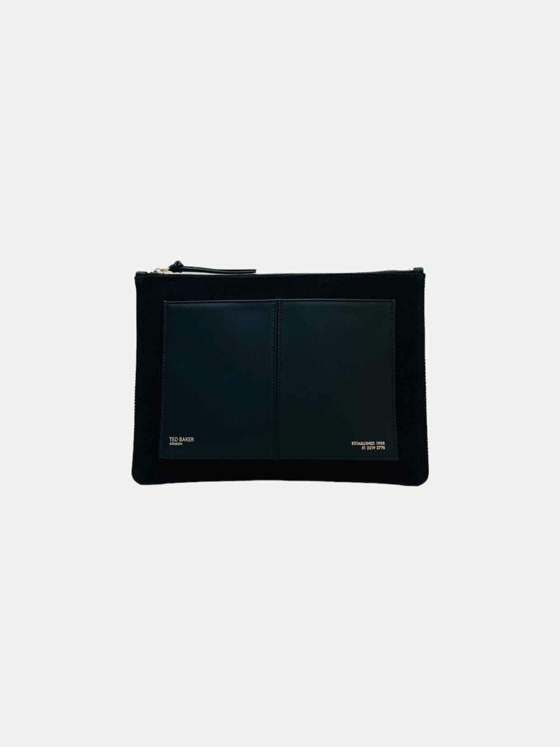 Pre - loved TED BAKER Aksina Black Pouch at Reems Closet