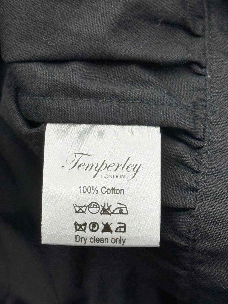 Pre - loved TEMPERLEY Black Size US 4 Top at Reems Closet