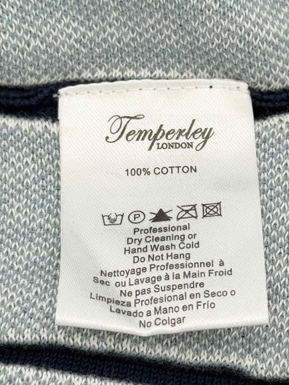 Pre - loved TEMPERLEY Blue Multicolor Size XSmall Midi Dress at Reems Closet