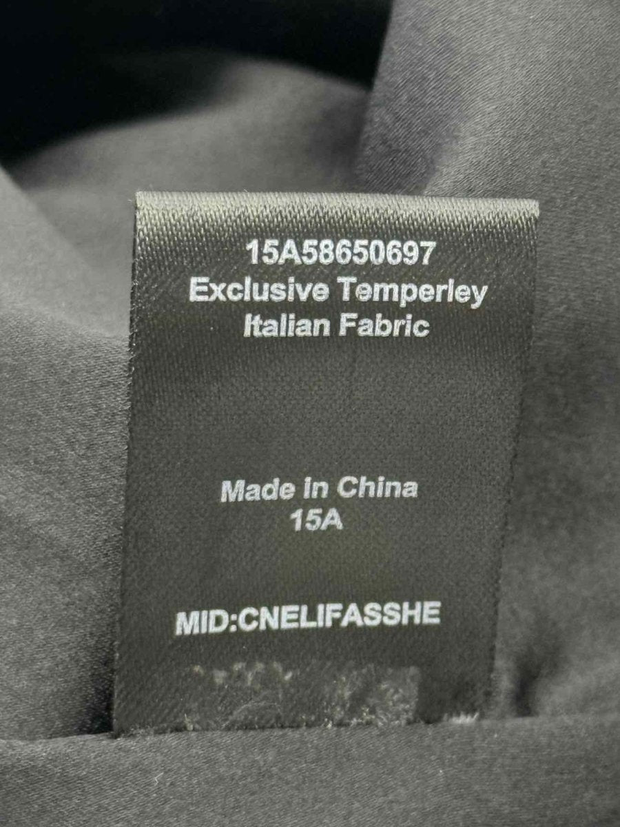 Pre - loved TEMPERLEY LONDON Black Size US 6 Short Dress at Reems Closet