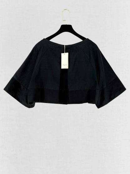 Pre - loved TEMPERLEY LONDON PALAIS Black Jacket US10 at Reems Closet