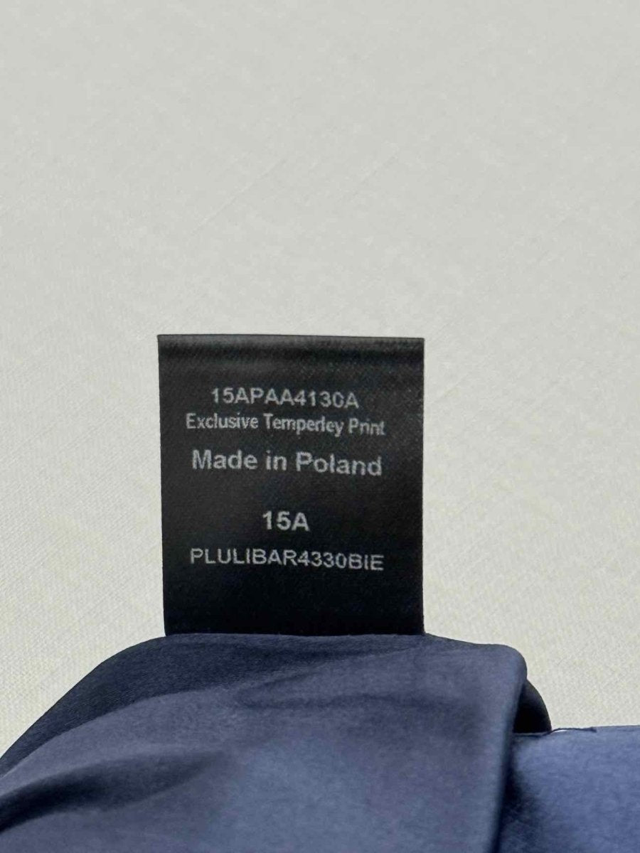 Pre-loved TEMPERLEY Palais Blue Size US 10 Jacket at Reems Closet
