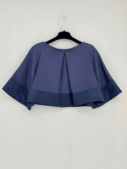 Pre-loved TEMPERLEY Palais Blue Size US 10 Jacket at Reems Closet