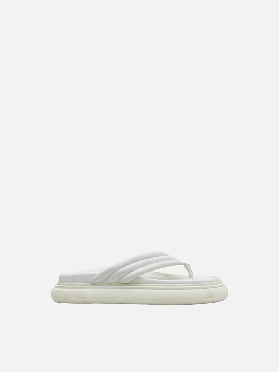 Pre - loved THE ATTICO Alton White Size EU 41 Sandals at Reems Closet