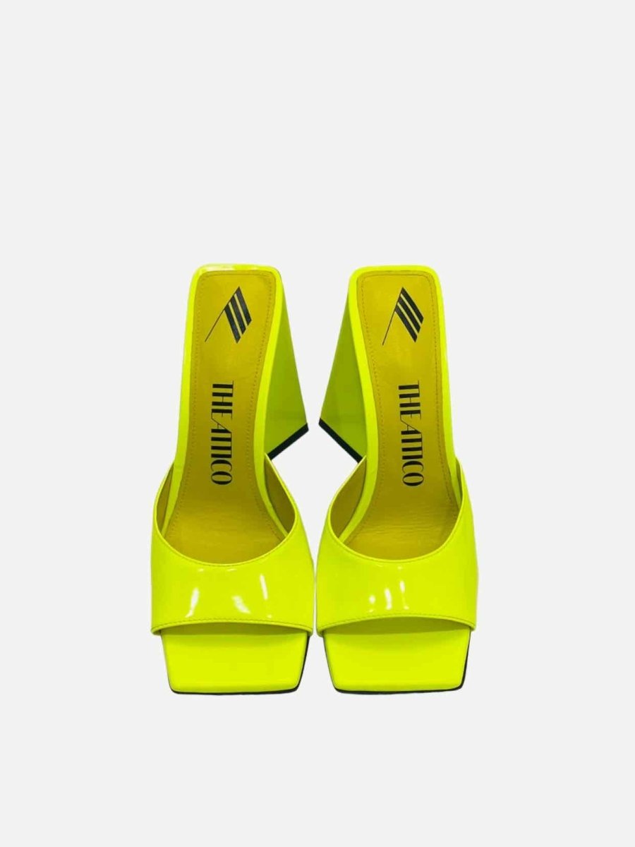 Pre - loved THE ATTICO Devon Yellow Size EU 38 Mules at Reems Closet