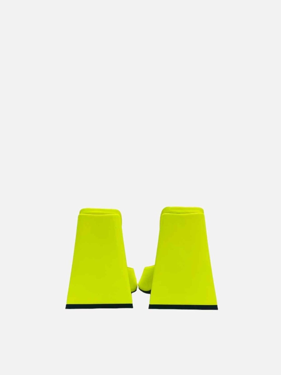 Pre - loved THE ATTICO Devon Yellow Size EU 38 Mules at Reems Closet