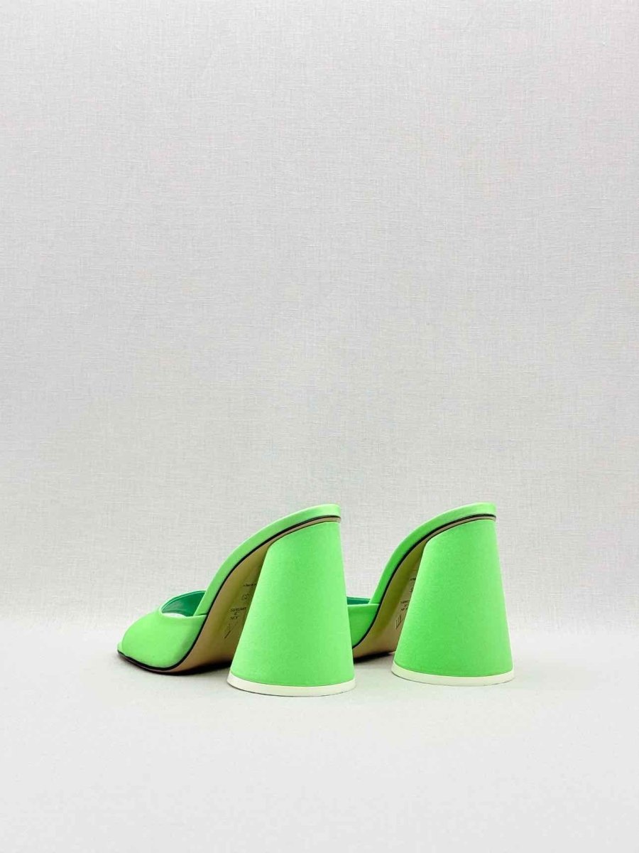 Pre - loved THE ATTICO Luz Green Size EU 36 Heeled Sandals at Reems Closet