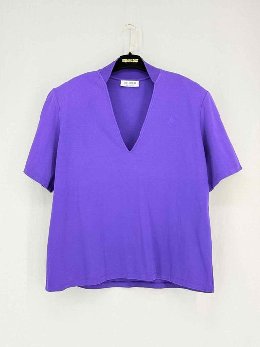 Pre - loved THE ATTICO Purple Size US 2 T-shirt at Reems Closet
