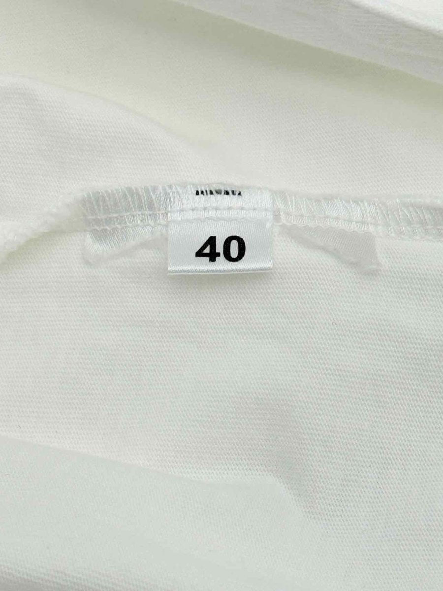 Pre - loved THE ATTICO White Cotton Size US6 T-shirt at Reems Closet