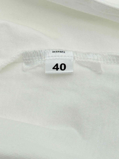 Pre - loved THE ATTICO White Cotton Size US6 T-shirt at Reems Closet