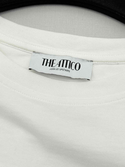 Pre - loved THE ATTICO White Cotton Size US6 T-shirt at Reems Closet
