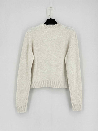 Pre - loved THE ELDES STATESMAN Beige Size Medium Sweater at Reems Closet