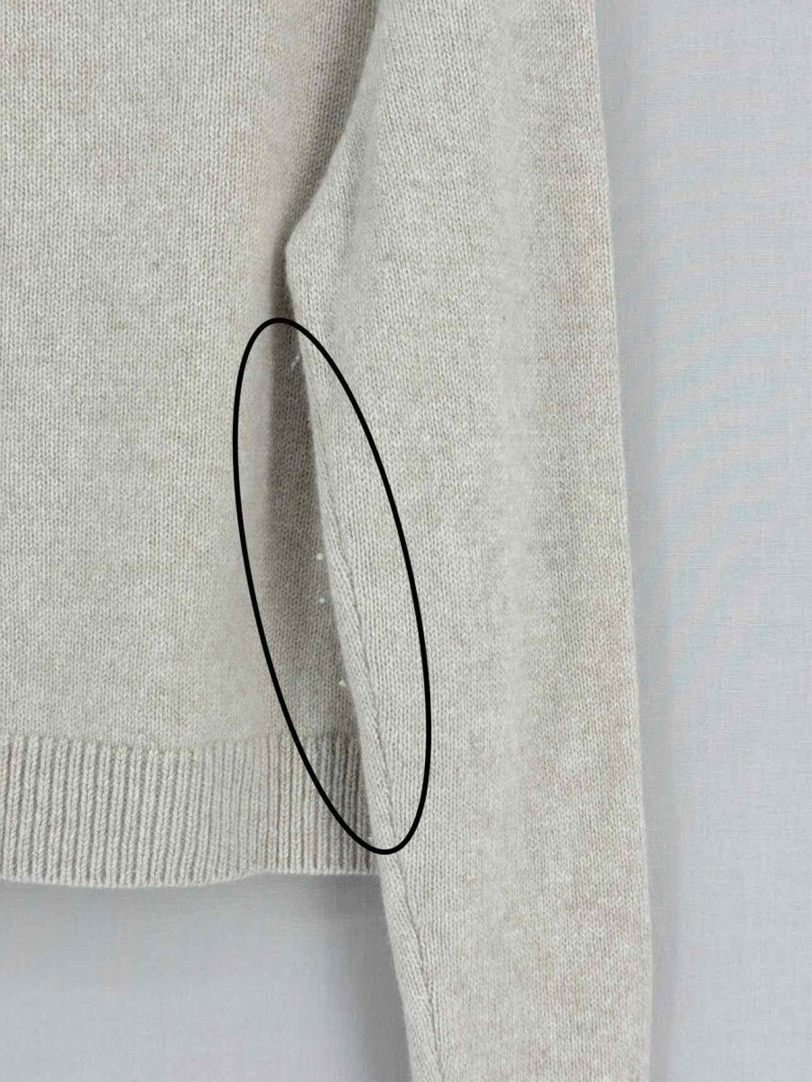 Pre - loved THE ELDES STATESMAN Beige Size Medium Sweater at Reems Closet