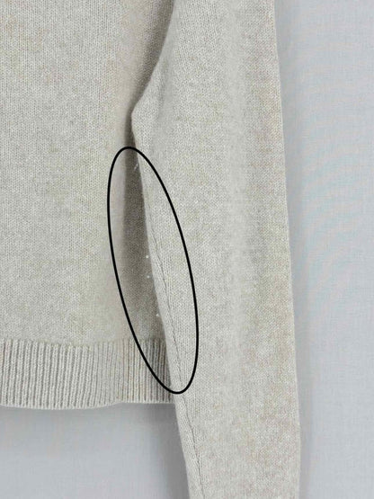 Pre - loved THE ELDES STATESMAN Beige Size Medium Sweater at Reems Closet