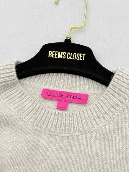 Pre - loved THE ELDES STATESMAN Beige Size Medium Sweater at Reems Closet