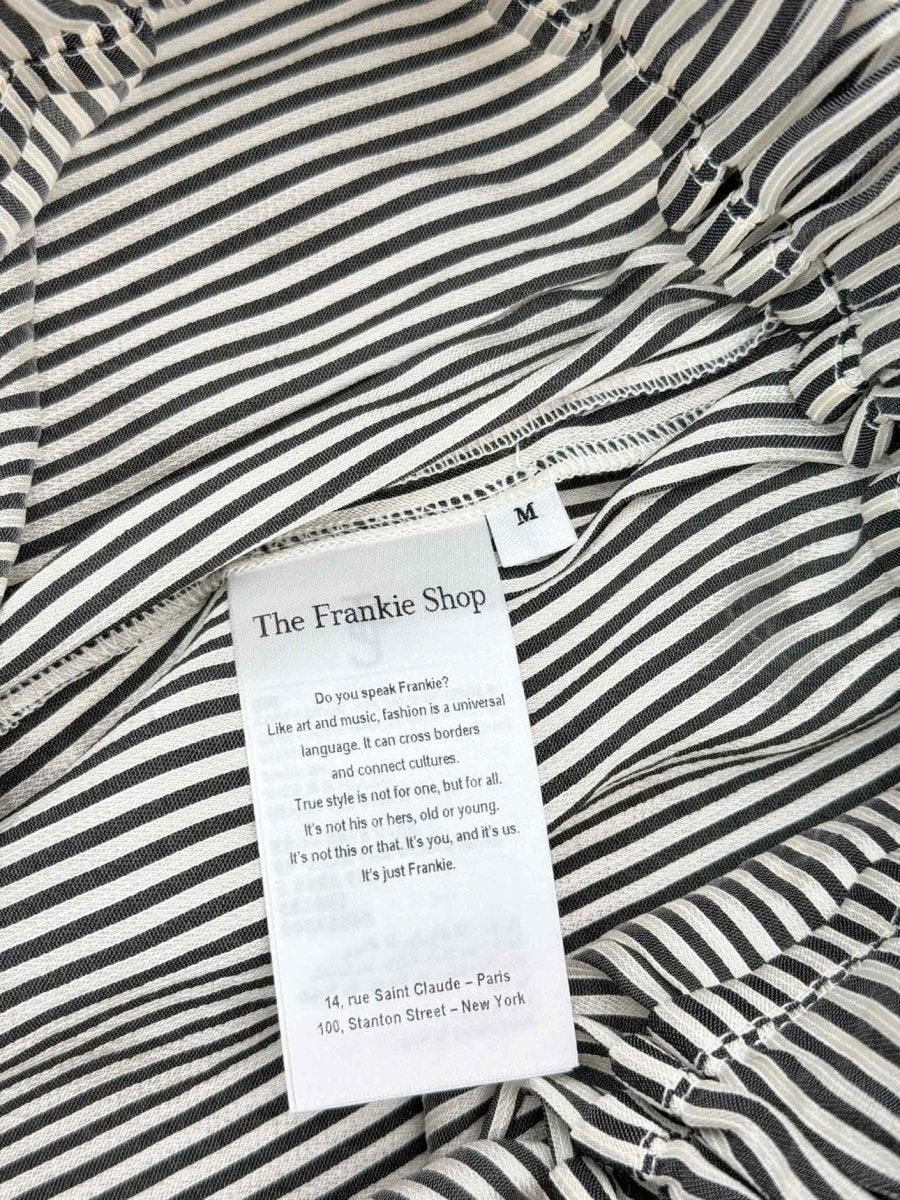 Pre-loved THE FRANKIE SHOP Lui Boxer Striped Size Medium Shorts at Reems Closet