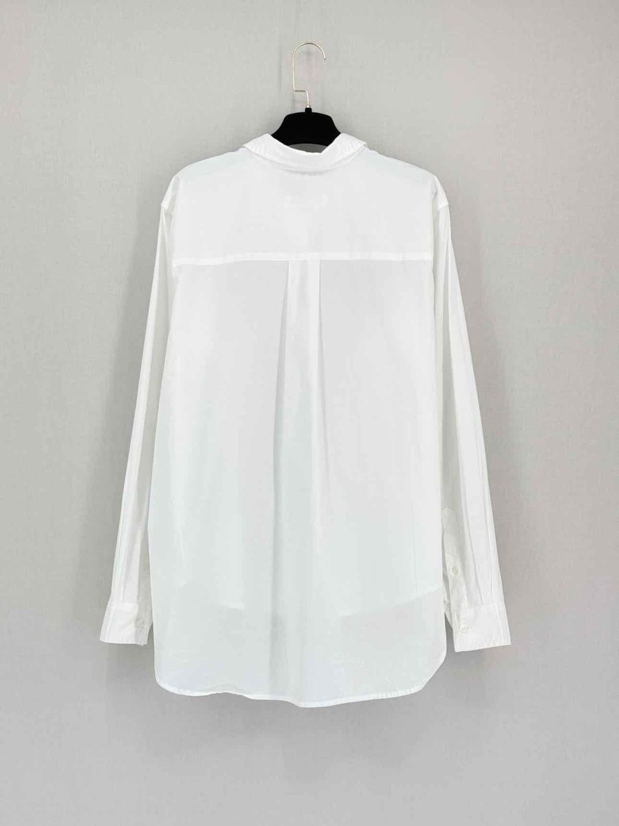 Pre-loved THE FRANKIE SHOP White Size Small Shirt at Reems Closet