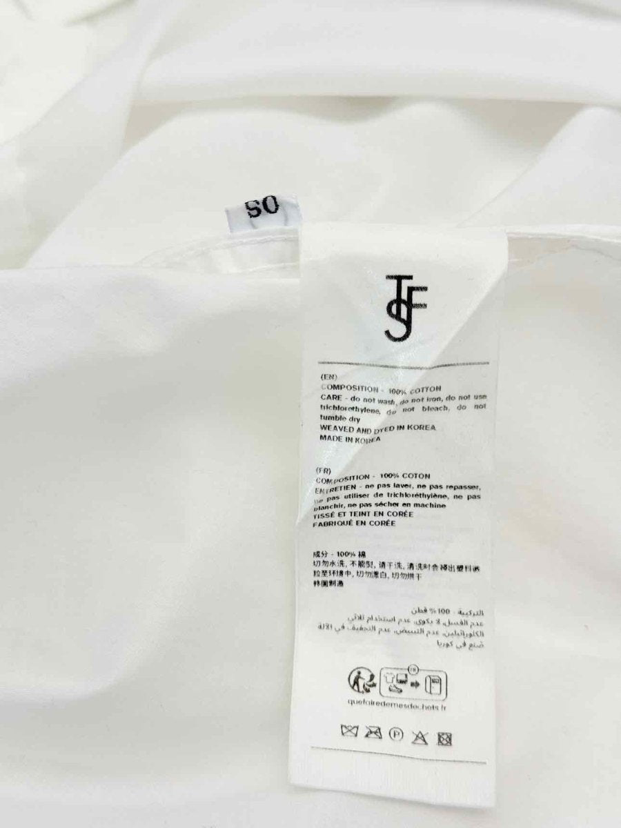 Pre-loved THE FRANKIE SHOP White Size Small Shirt at Reems Closet