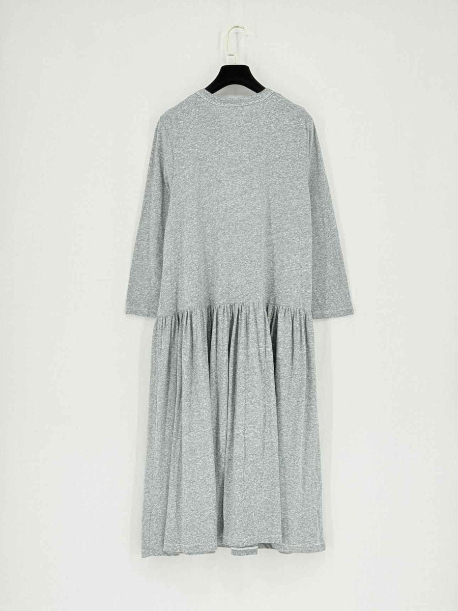 Pre - loved THE GREAT Grey Size US 4 Knee Length Dress at Reems Closet