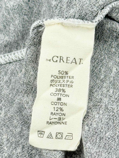 Pre - loved THE GREAT Grey Size US 4 Knee Length Dress at Reems Closet