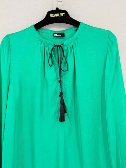 Pre-loved THE KOOPLES Green Size Small Blouse at Reems Closet
