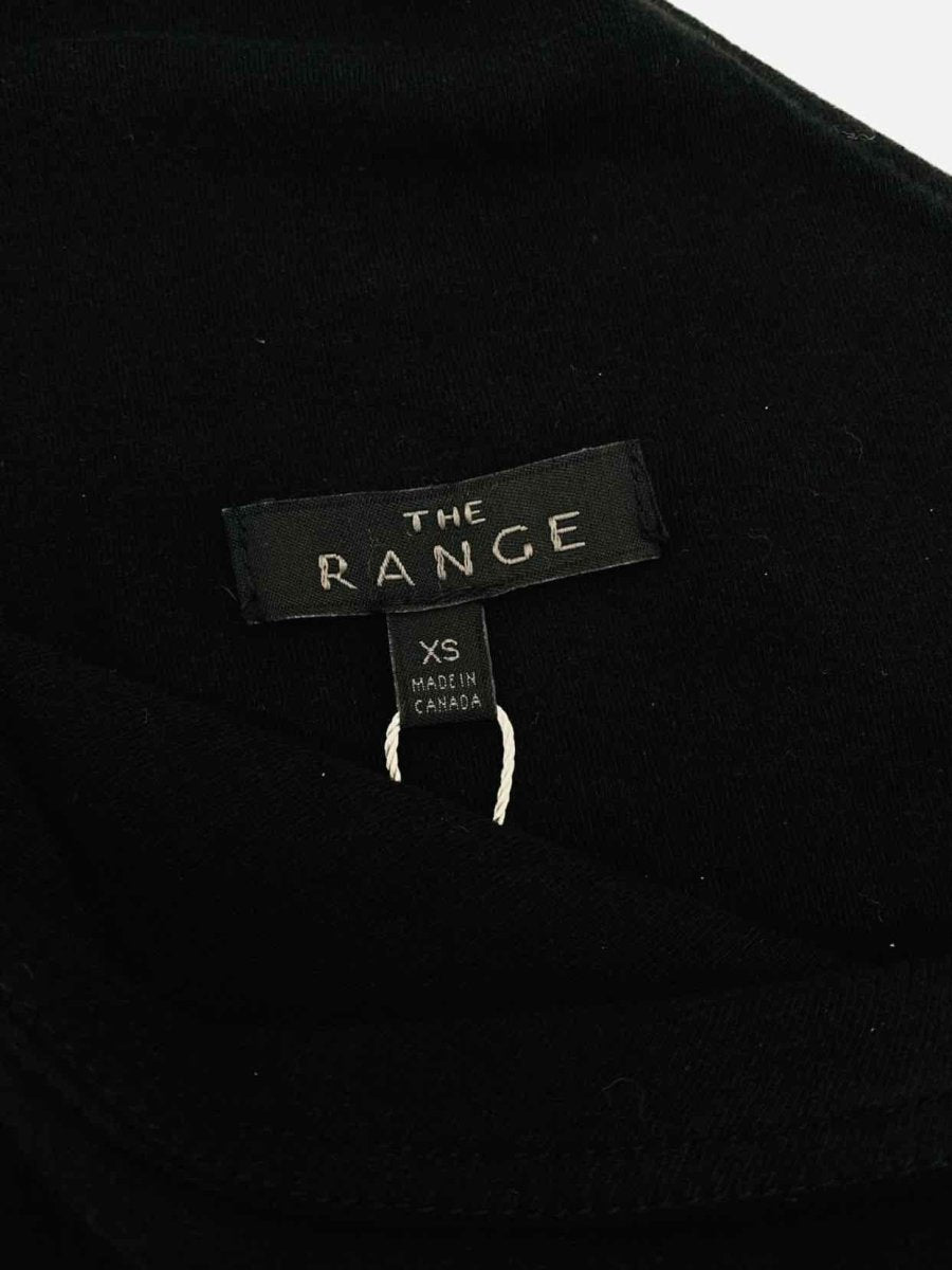 Pre - loved THE RANGE One Shoulder Black Knee Length Dress at Reems Closet