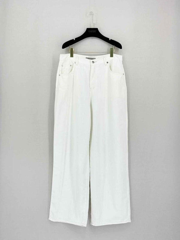 Pre-loved THE ROOM ANTWERP Baggy White Size Large Pants at Reems Closet