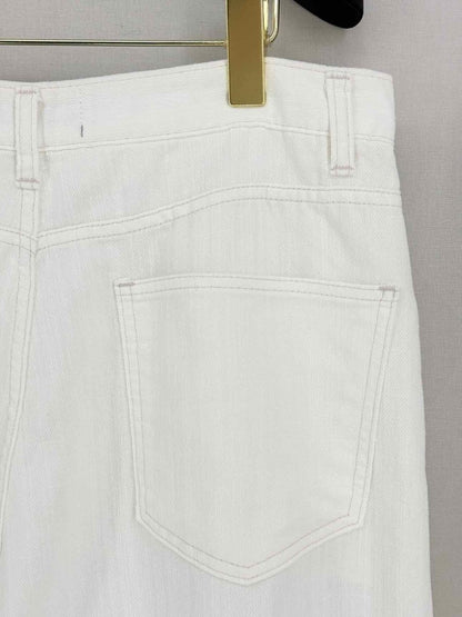 Pre-loved THE ROOM ANTWERP Baggy White Size Large Pants at Reems Closet