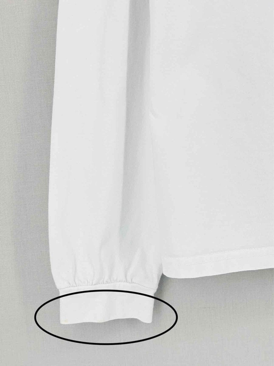 Pre - loved THE ROOM ANTWERP Open Back White Size One Size T-shirt at Reems Closet