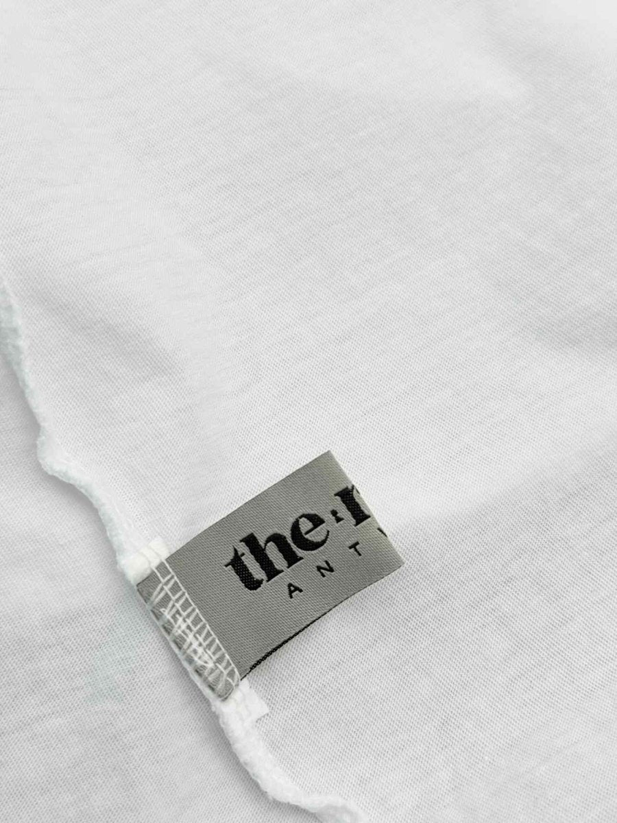 Pre - loved THE ROOM ANTWERP Open Back White Size One Size Top at Reems Closet