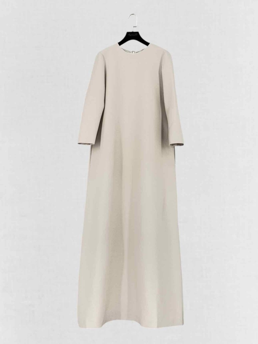 Pre - loved THE ROW Cream Size US 4 Long Dress at Reems Closet