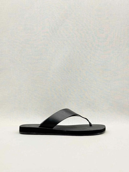 Pre-loved THE ROW Dune Classic Ginza Black Size EU 35 Flip flops at Reems Closet