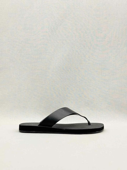 Pre-loved THE ROW Dune Classic Ginza Black Size EU 35 Flip flops at Reems Closet