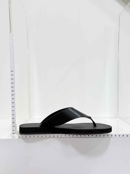 Pre-loved THE ROW Dune Classic Ginza Black Size EU 35 Flip flops at Reems Closet