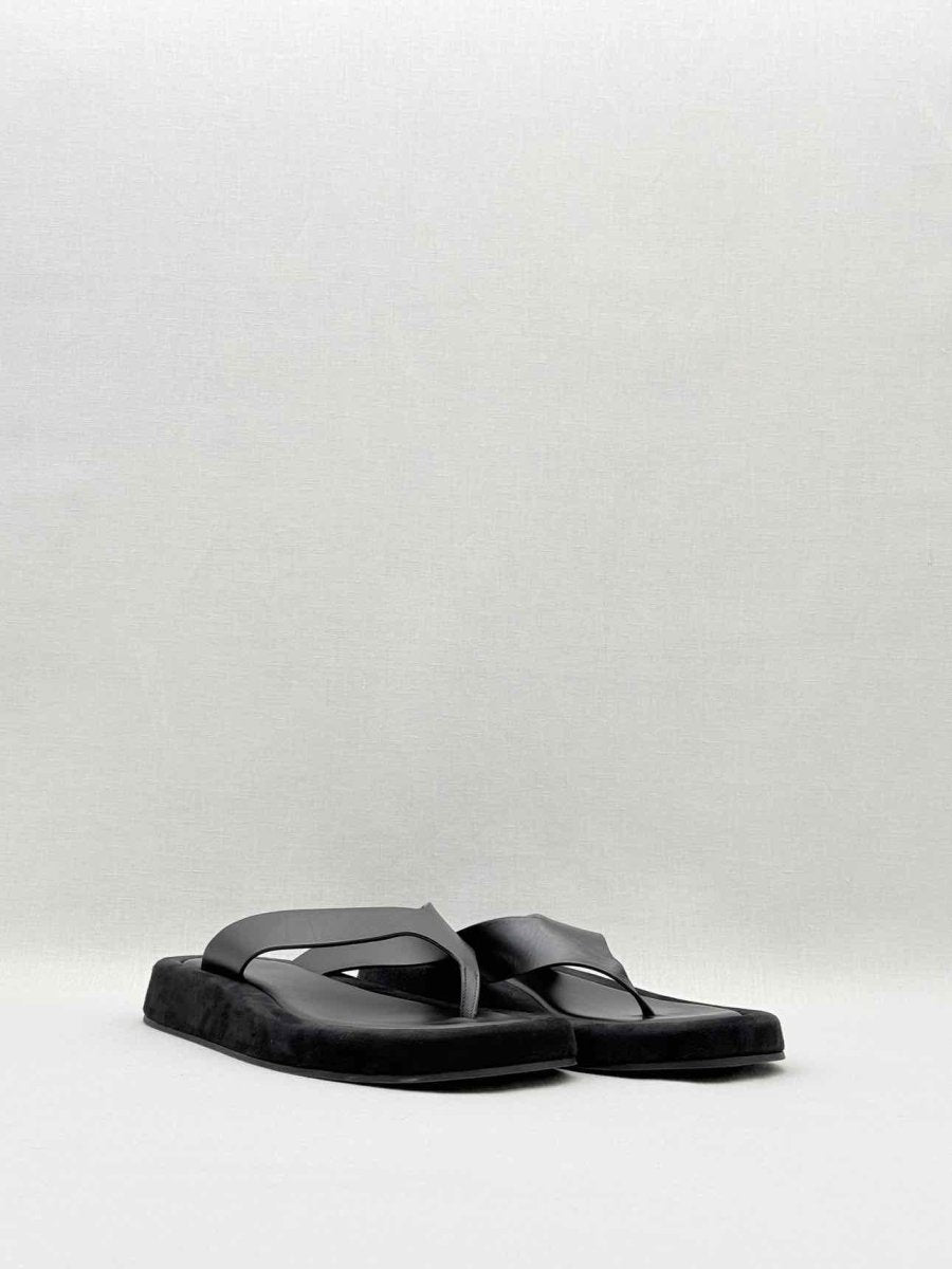 Pre - loved THE ROW Ginza Black Size EU 39 Flats at Reems Closet
