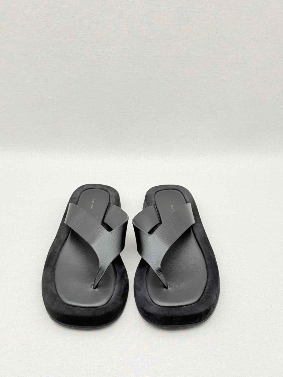 Pre - loved THE ROW Ginza Black Size EU 39 Flats at Reems Closet