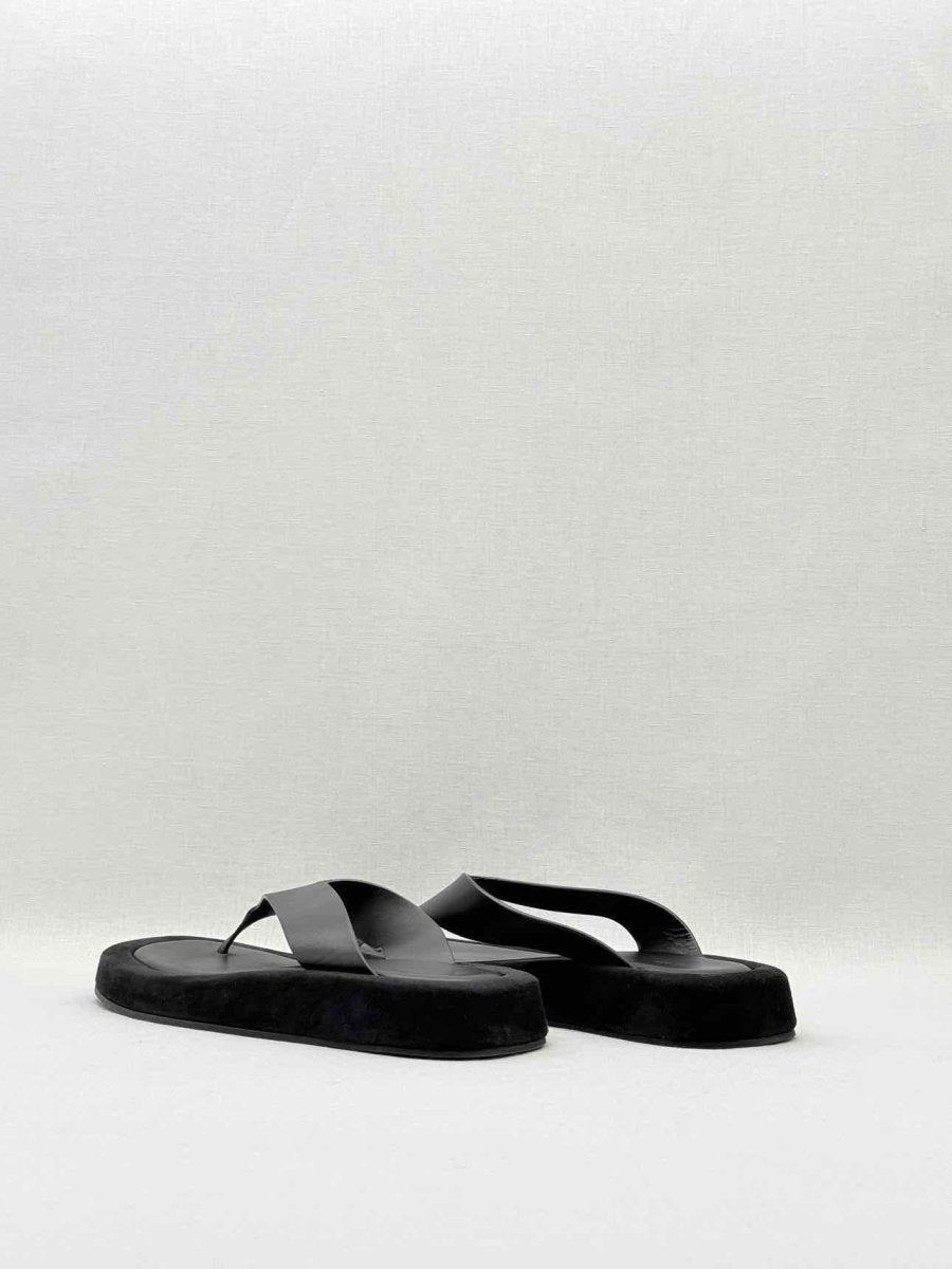 Pre - loved THE ROW Ginza Black Size EU 39 Flats at Reems Closet