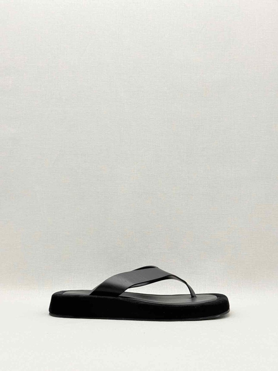 Pre - loved THE ROW Ginza Black Size EU 39 Flats at Reems Closet