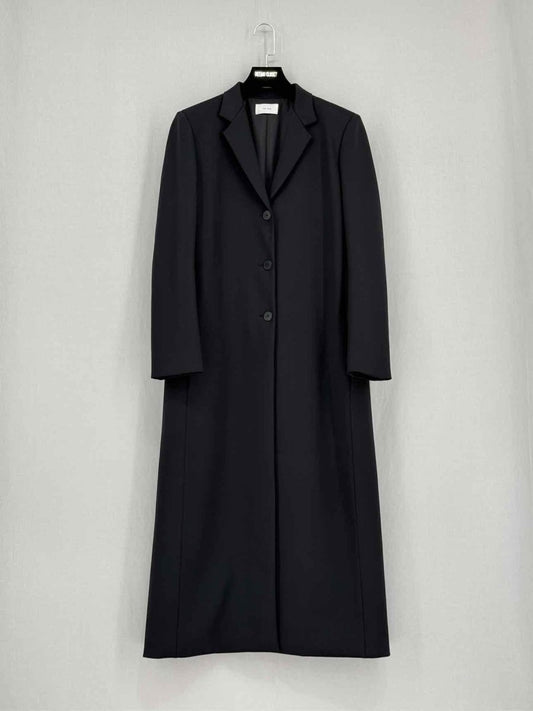 Pre - loved THE ROW Sallik Black Size Medium Coat at Reems Closet