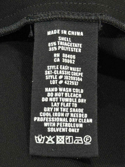 Pre - loved THEORY A - Line Black Mini Skirt US10 at Reems Closet