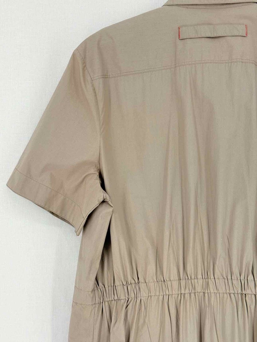 Pre - loved THEORY Beige Size Large Short Dress at Reems Closet