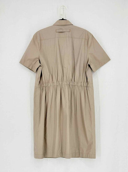 Pre - loved THEORY Beige Size Large Short Dress at Reems Closet