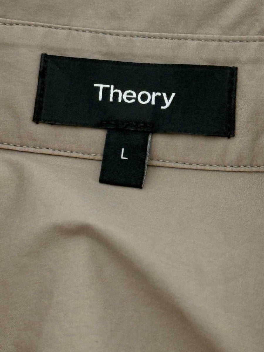 Pre - loved THEORY Beige Size Large Short Dress at Reems Closet