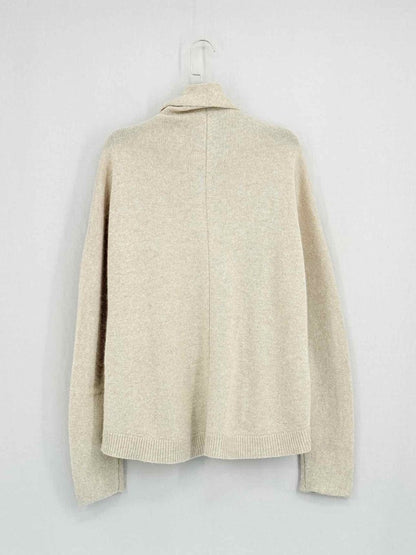 Pre - loved THEORY Beige Size Small Sweater at Reems Closet
