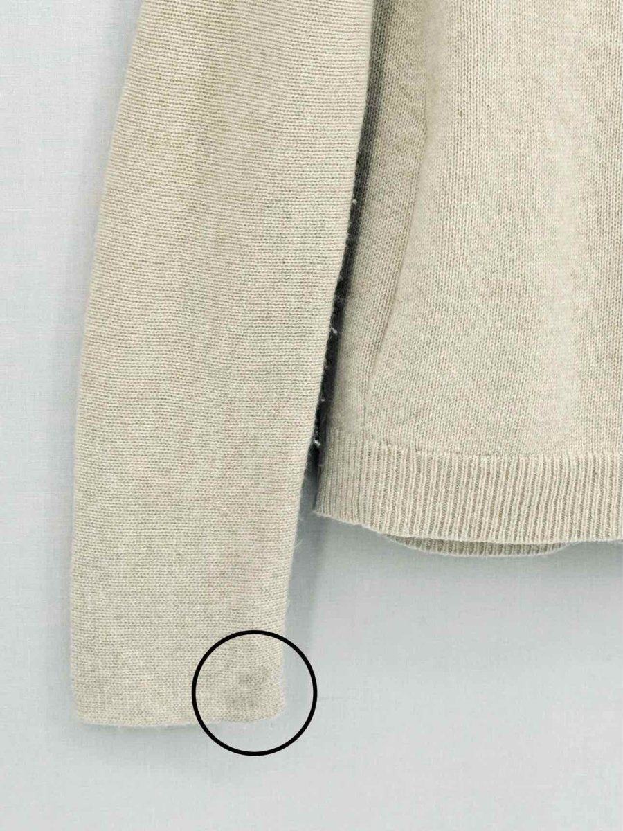 Pre - loved THEORY Beige Size Small Sweater at Reems Closet