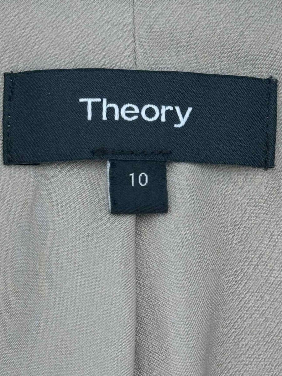 Pre - loved THEORY Beige Size US 10 Blazer at Reems Closet